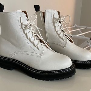 White Chelsea Boots by Beast
